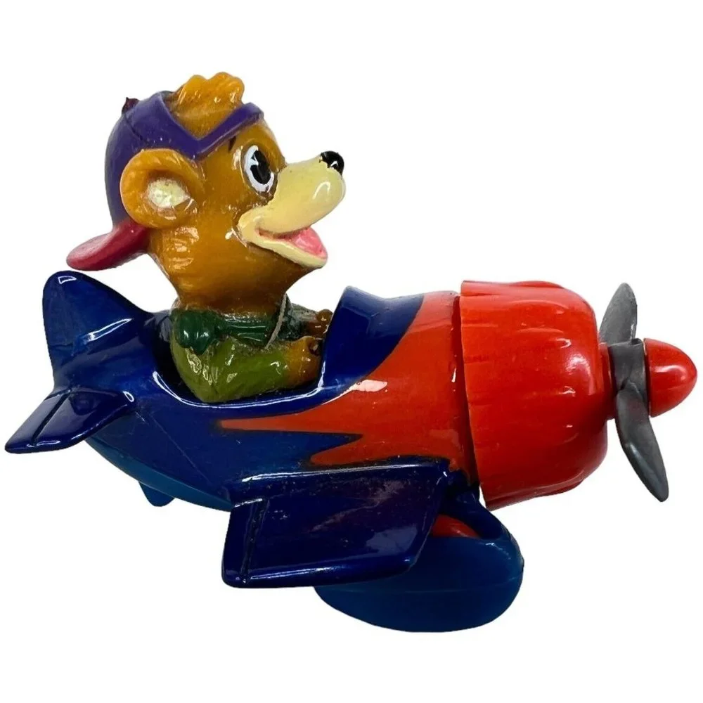 3 McDonalds Happy Meal Toys 1990 Disney Tail Spin Die Cast Metal Airplanes Molly - Picture 12 of 13